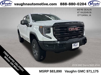 2026 GMC Sierra 1500 AT4X