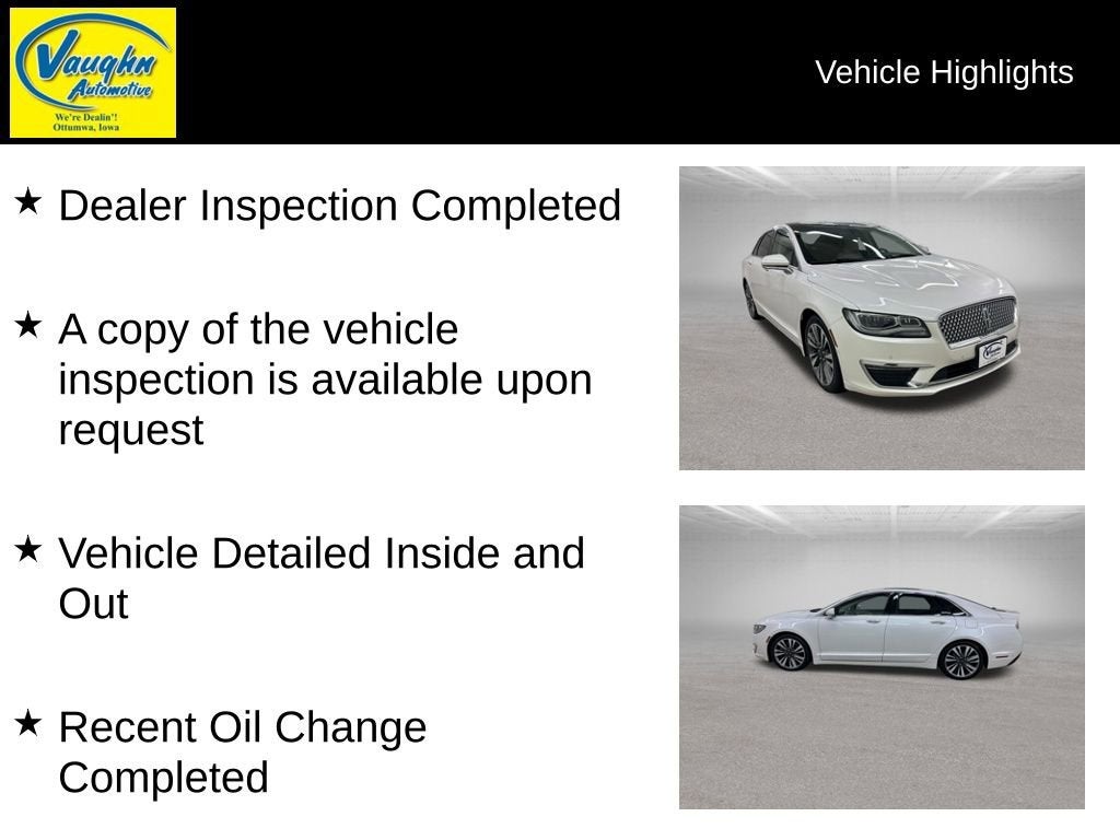 2019 Lincoln MKZ Reserve II