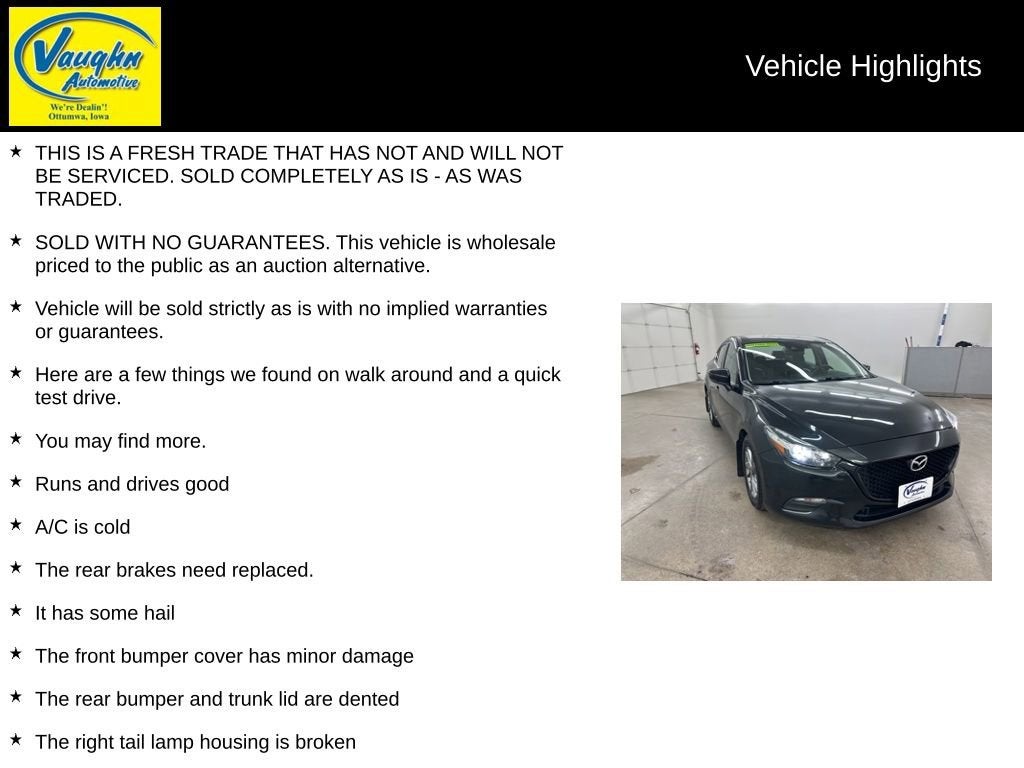 2017 Mazda Mazda3 4-Door Touring