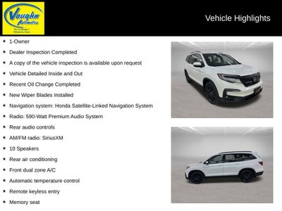 2022 Honda Pilot Black Edition