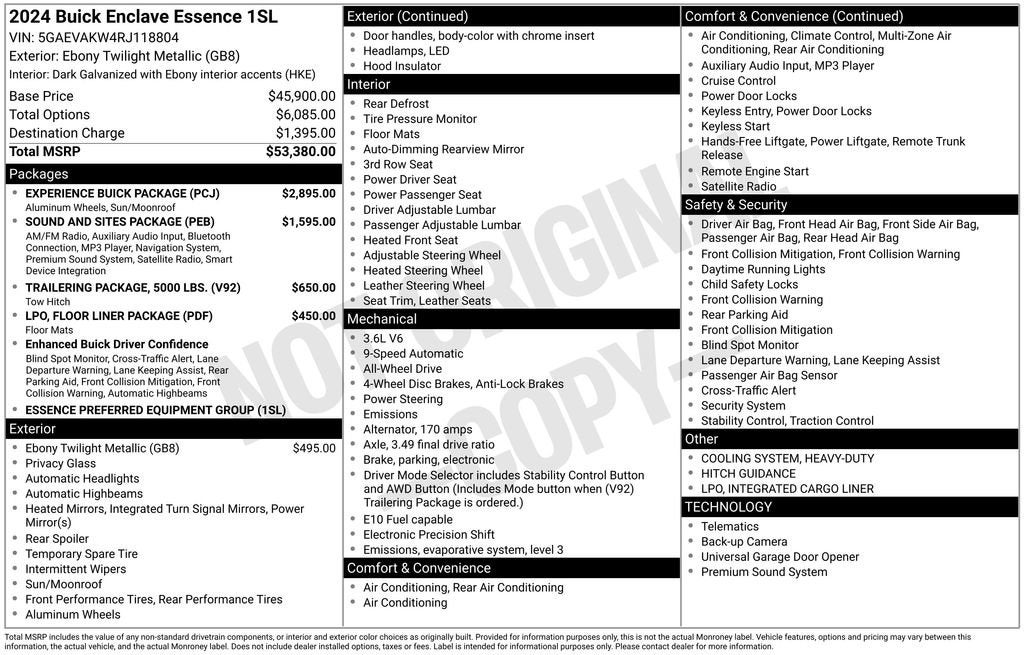 2024 Buick Enclave Essence