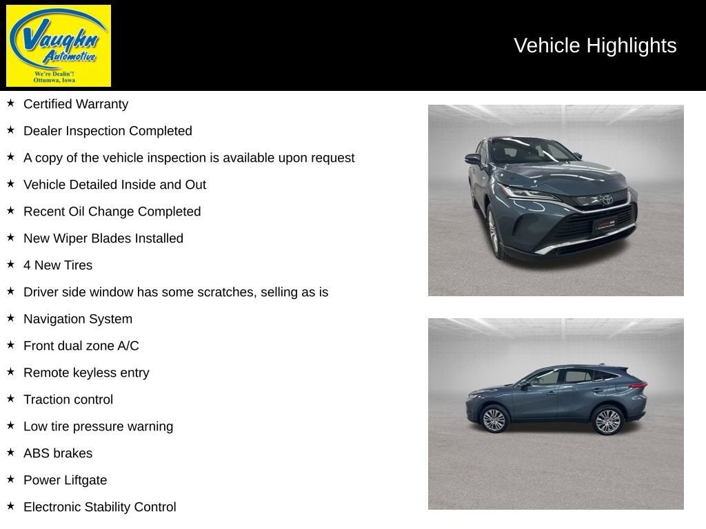 2021 Toyota Venza LE