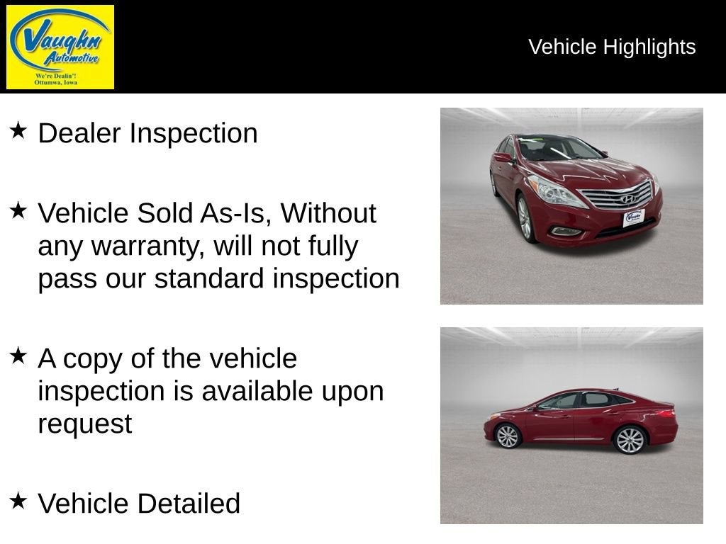 2014 Hyundai Azera Limited