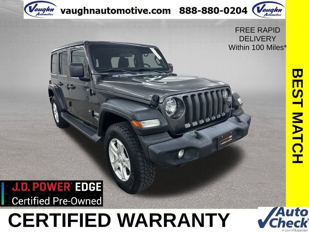 2020 Jeep Wrangler Unlimited Sport S