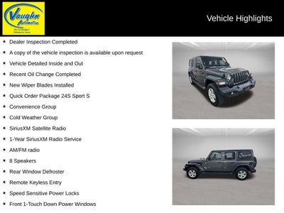 2020 Jeep Wrangler Unlimited Sport S