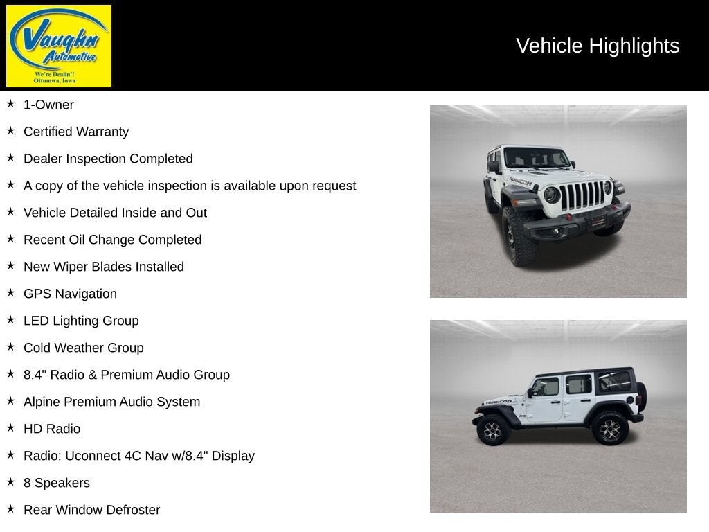 2020 Jeep Wrangler Unlimited Rubicon