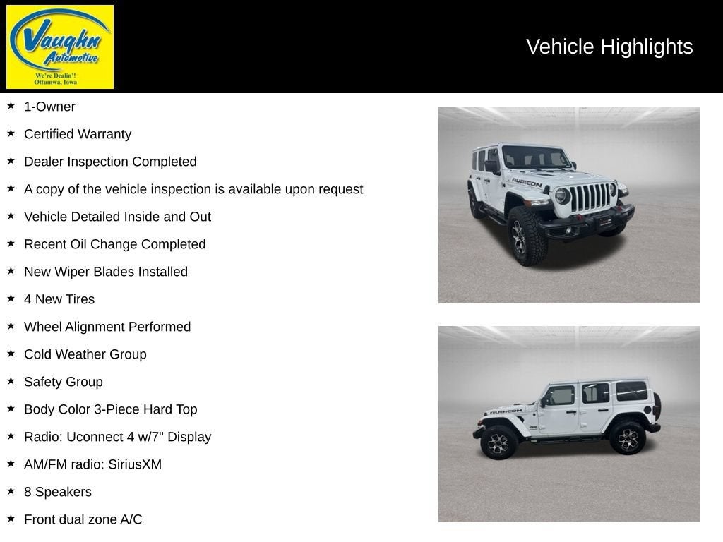 2021 Jeep Wrangler Unlimited Rubicon
