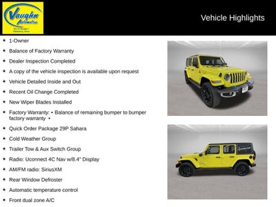 2023 Jeep Wrangler 4xe Sahara