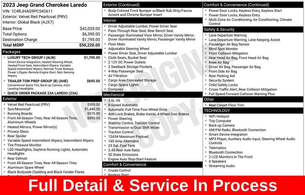 2023 Jeep Grand Cherokee Laredo