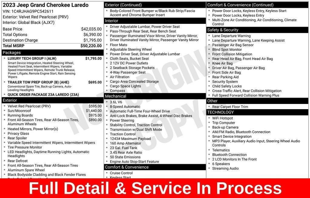 2023 Jeep Grand Cherokee Laredo