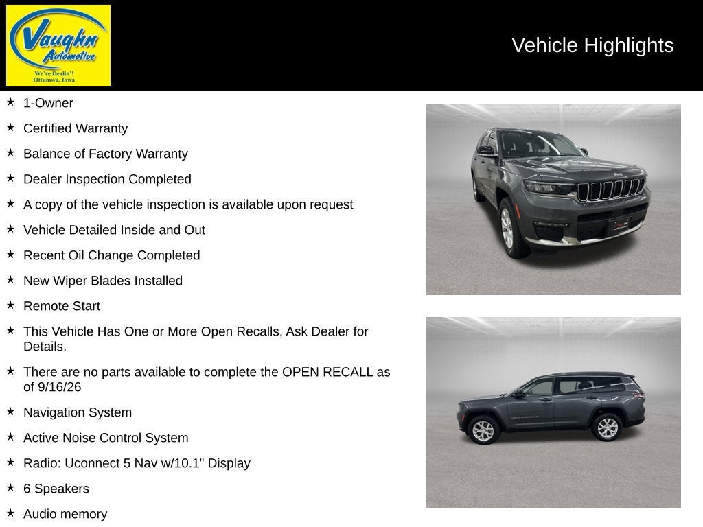 2023 Jeep Grand Cherokee L Limited