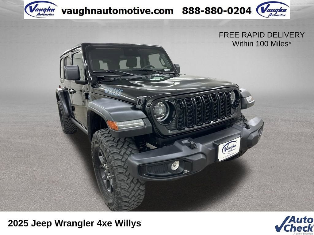 2025 Jeep Wrangler 4xe Willys