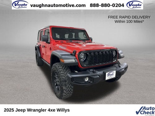 2025 Jeep Wrangler 4xe Willys