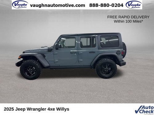 2025 Jeep Wrangler 4xe Willys