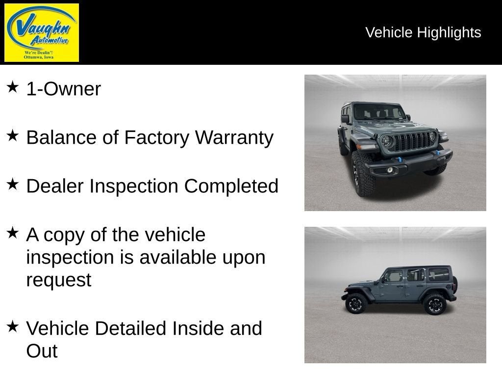 2025 Jeep Wrangler 4xe Rubicon