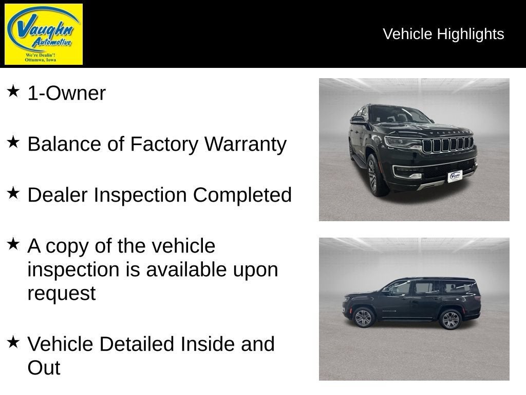 2025 Jeep Wagoneer Series II