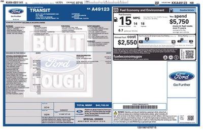 2019 Ford Transit Passenger Wagon XL