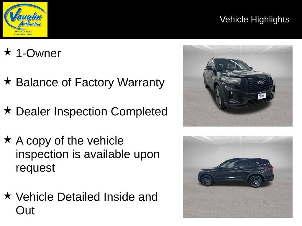 2025 Ford Explorer ST-Line