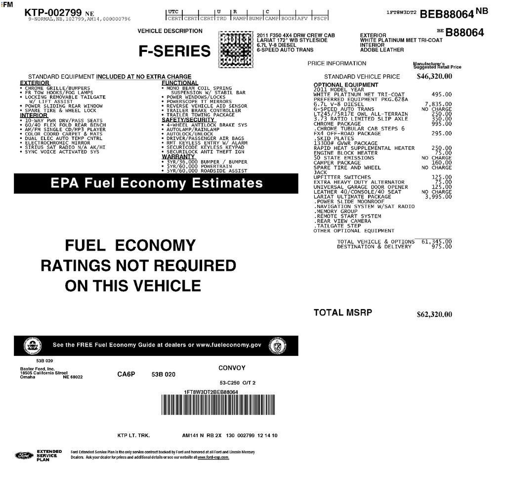 2011 Ford Super Duty F-350 DRW XL