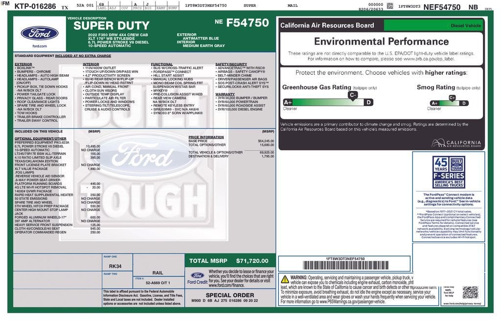 2022 Ford Super Duty F-350 DRW XL