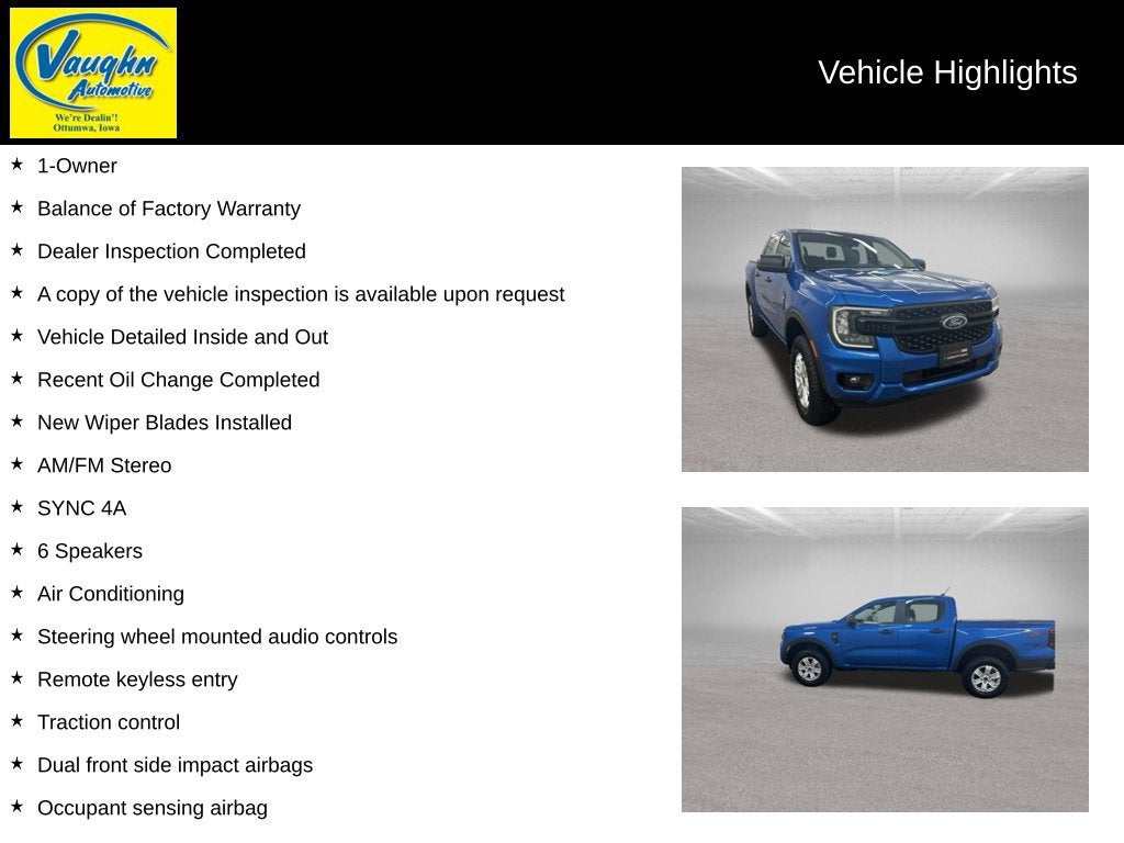 2024 Ford Ranger XL