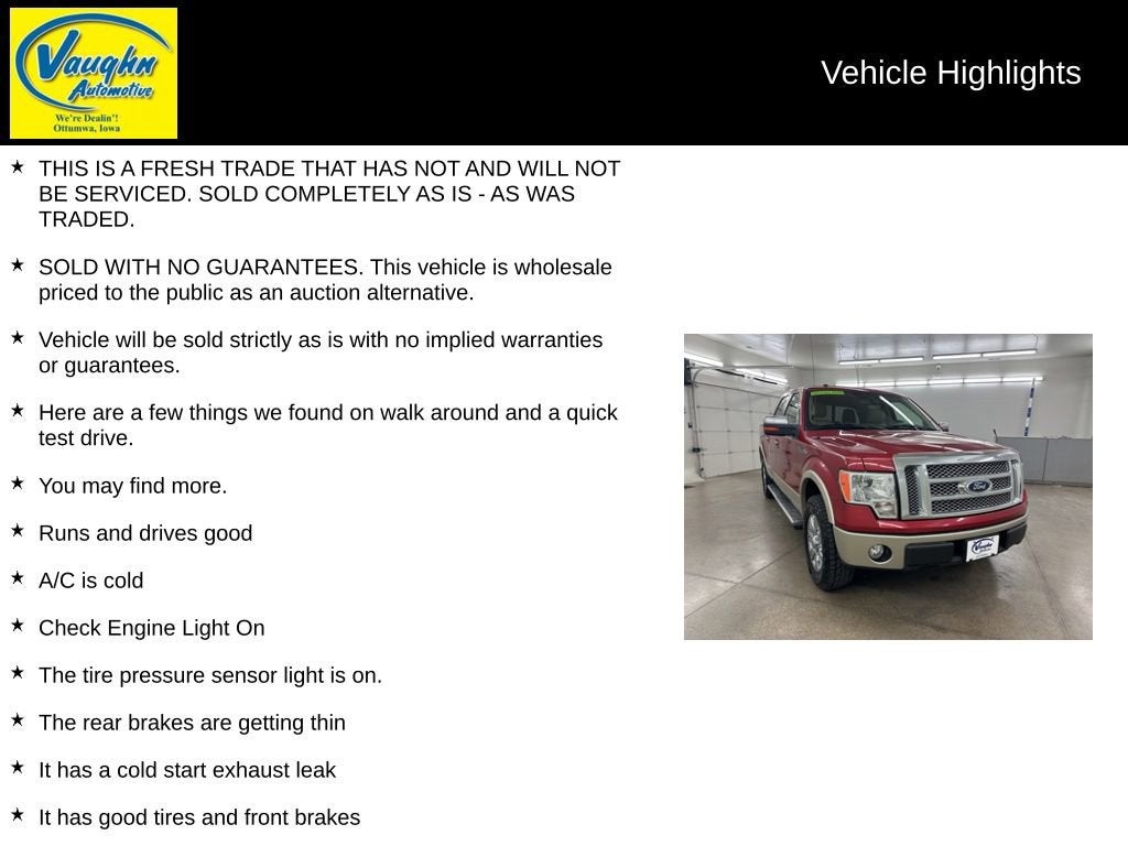 2010 Ford F-150 XL