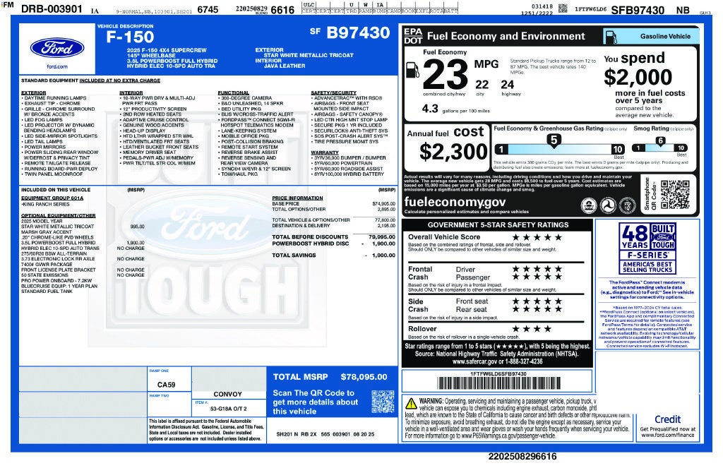 2025 Ford F-150 King Ranch