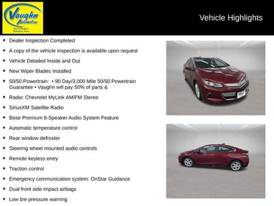 2017 Chevrolet Volt Premier