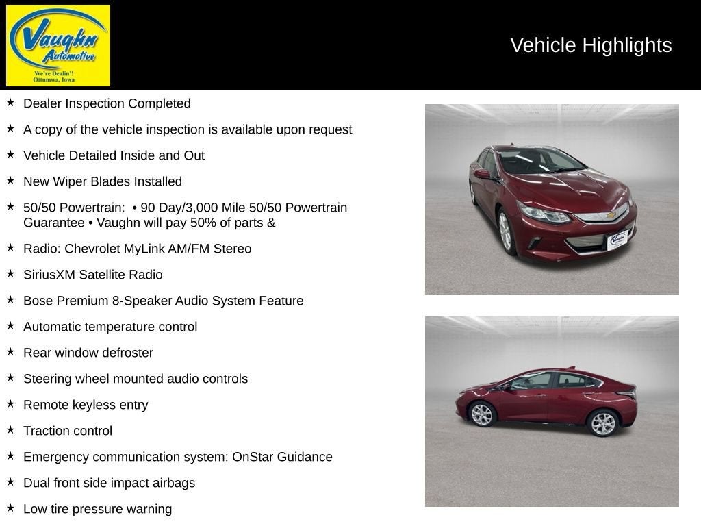 2017 Chevrolet Volt Premier