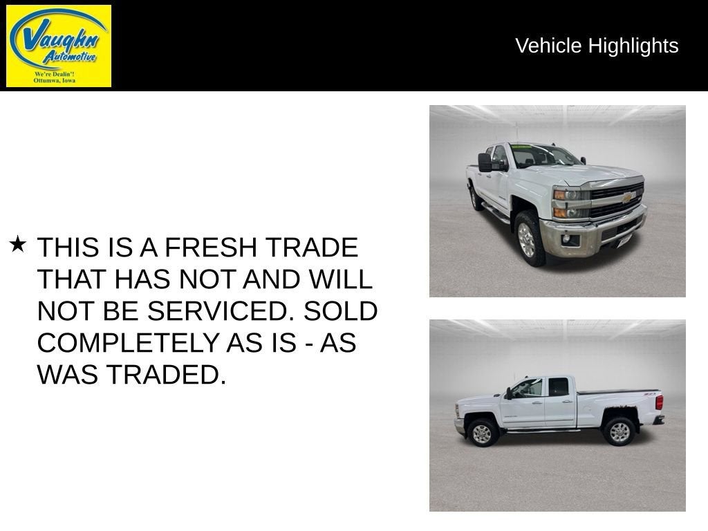 2015 Chevrolet Silverado 2500 HD LTZ