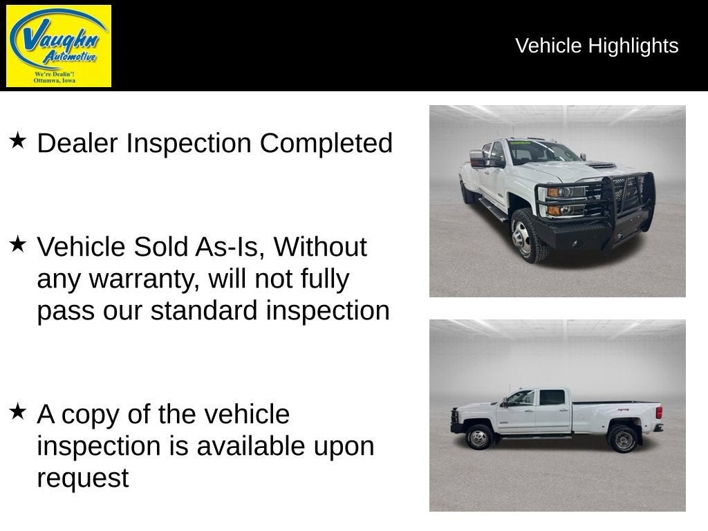 2019 Chevrolet Silverado 3500 HD High Country