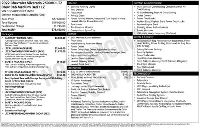 2022 Chevrolet Silverado 2500 HD LTZ