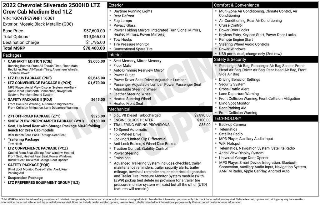 2022 Chevrolet Silverado 2500 HD LTZ