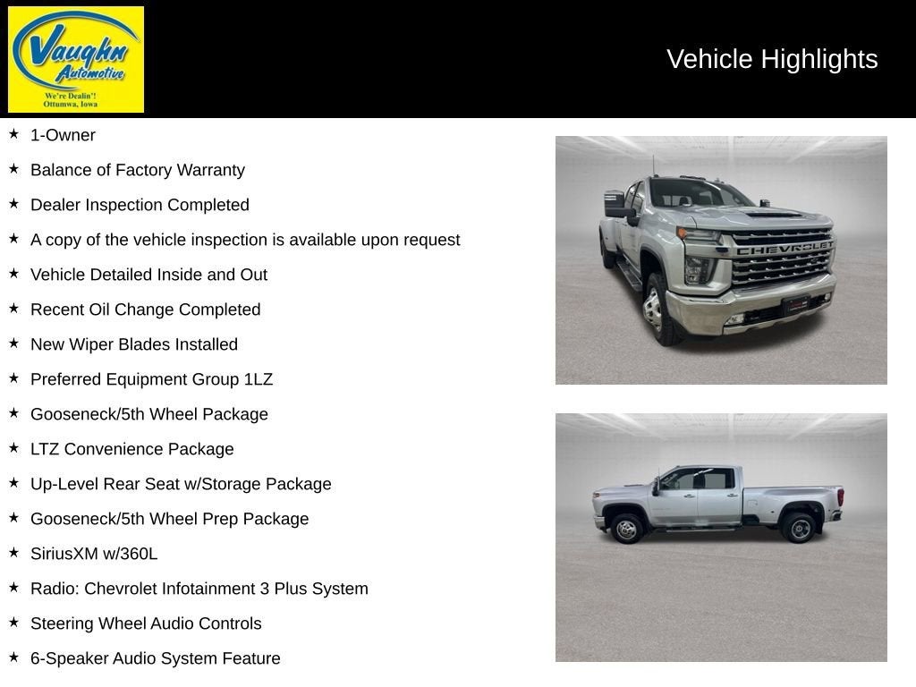 2022 Chevrolet Silverado 3500 HD LTZ DRW