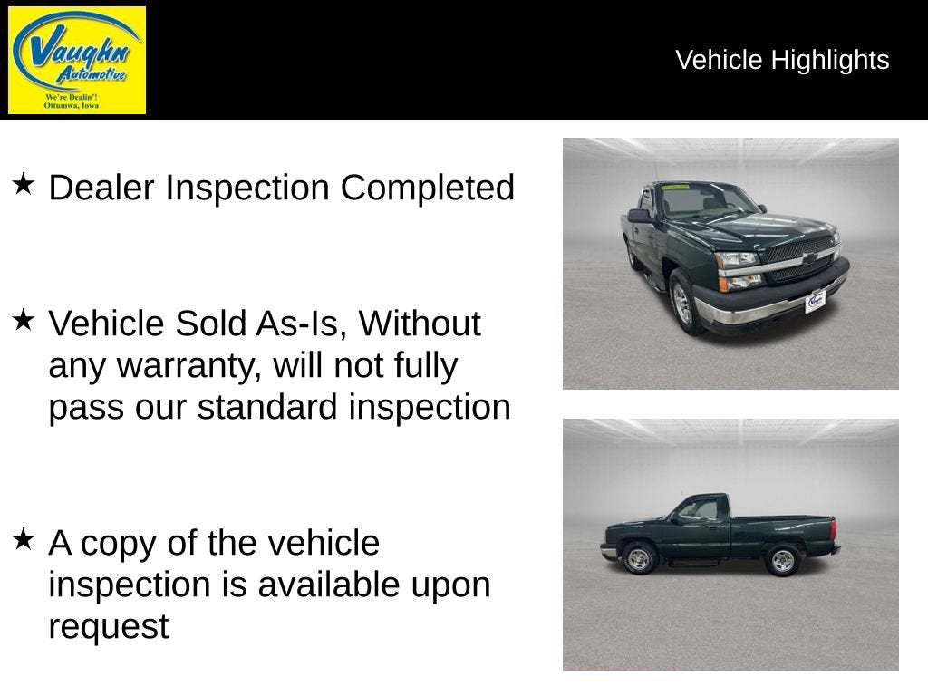 2003 Chevrolet Silverado 1500 NA