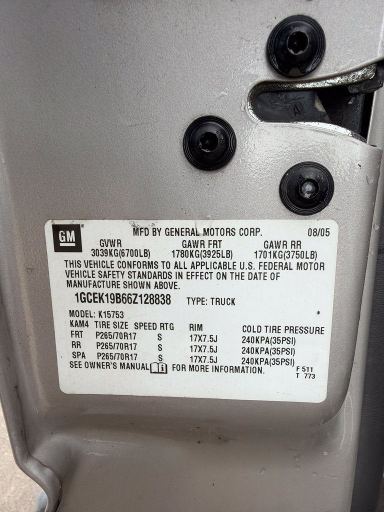 2006 Chevrolet Silverado 1500 LT1