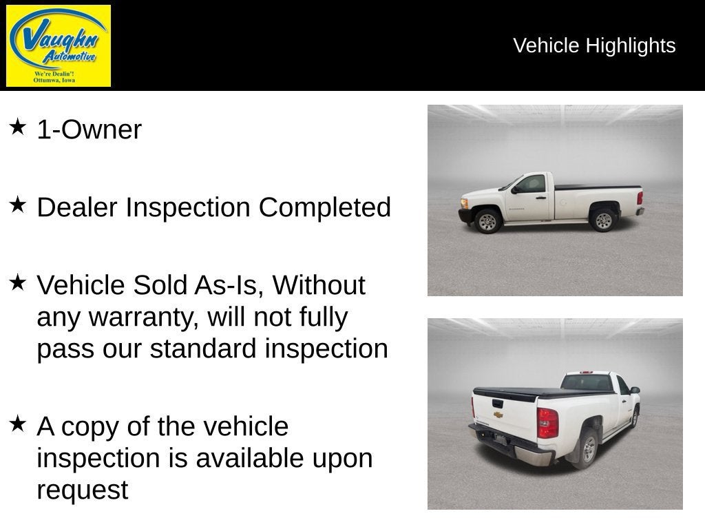2013 Chevrolet Silverado 1500 Work Truck