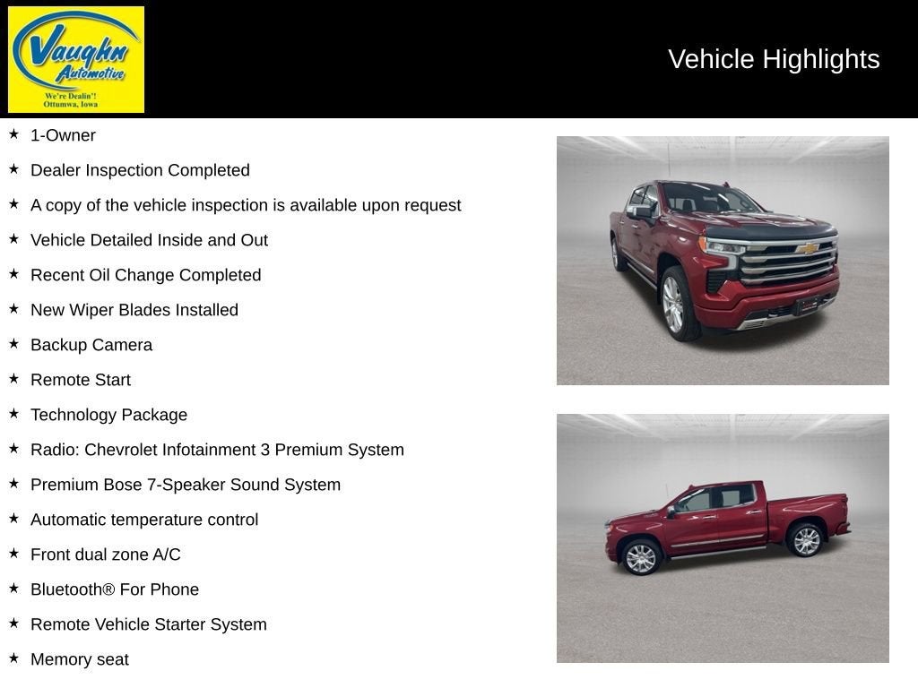 2024 Chevrolet Silverado 1500 High Country