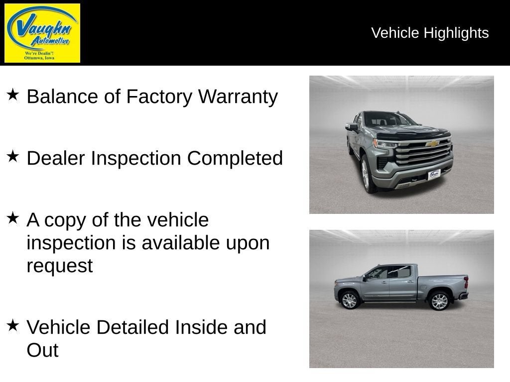 2025 Chevrolet Silverado 1500 High Country