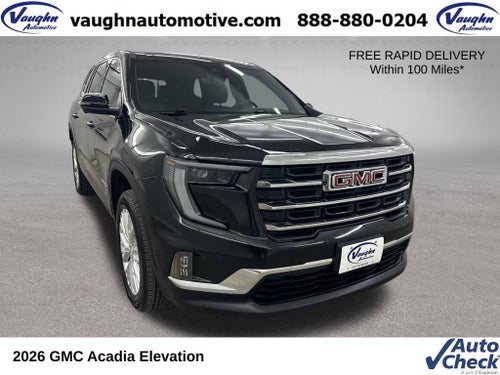 2026 GMC Acadia Elevation