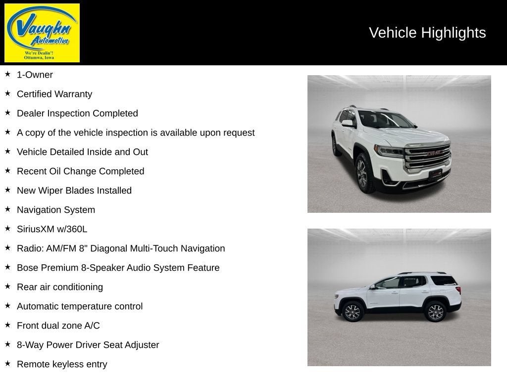 2023 GMC Acadia SLT