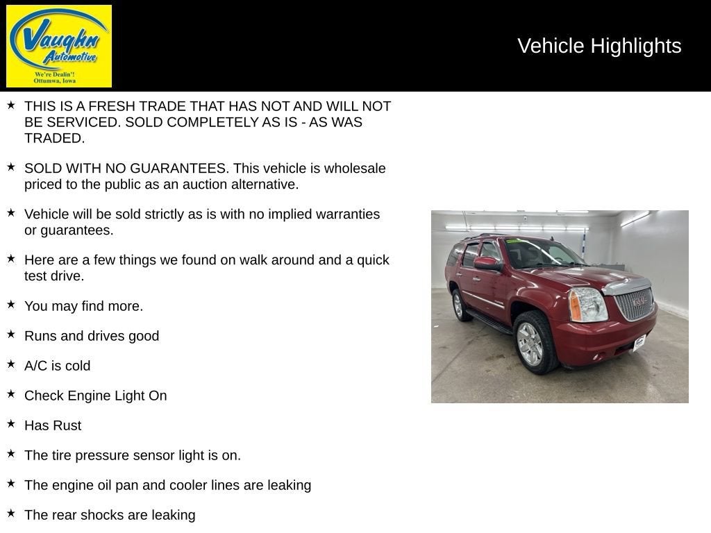 2012 GMC Yukon SLT