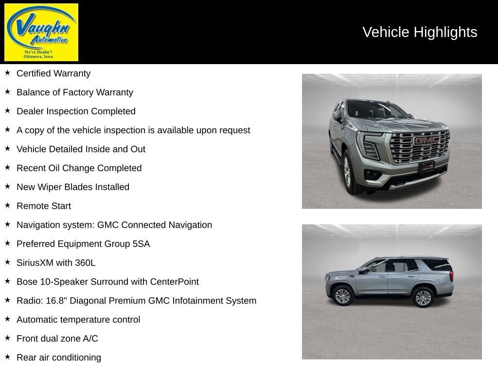 2025 GMC Yukon Denali