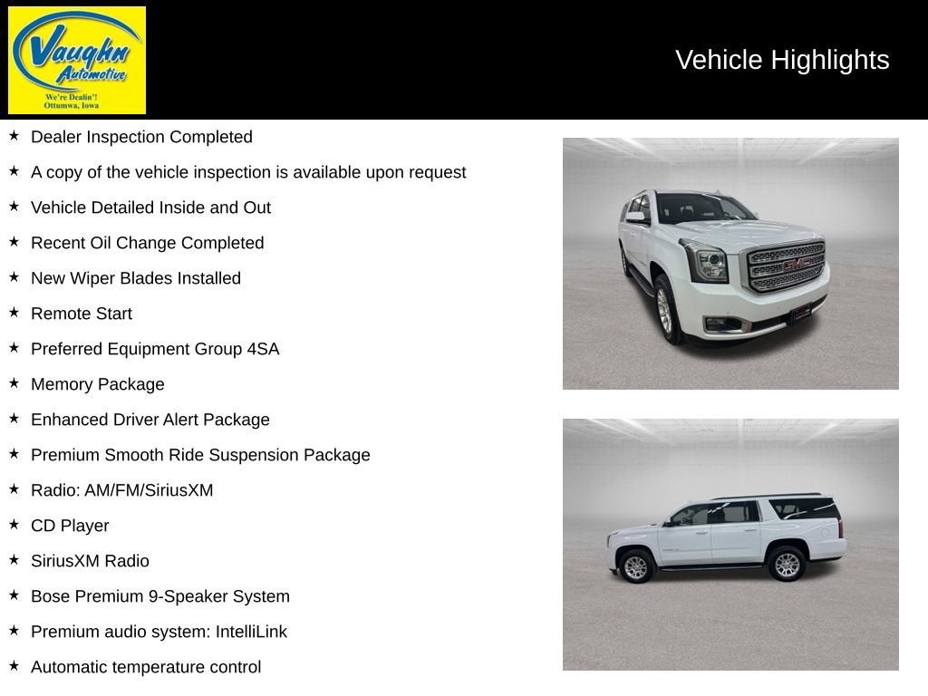 2019 GMC Yukon XL SLT