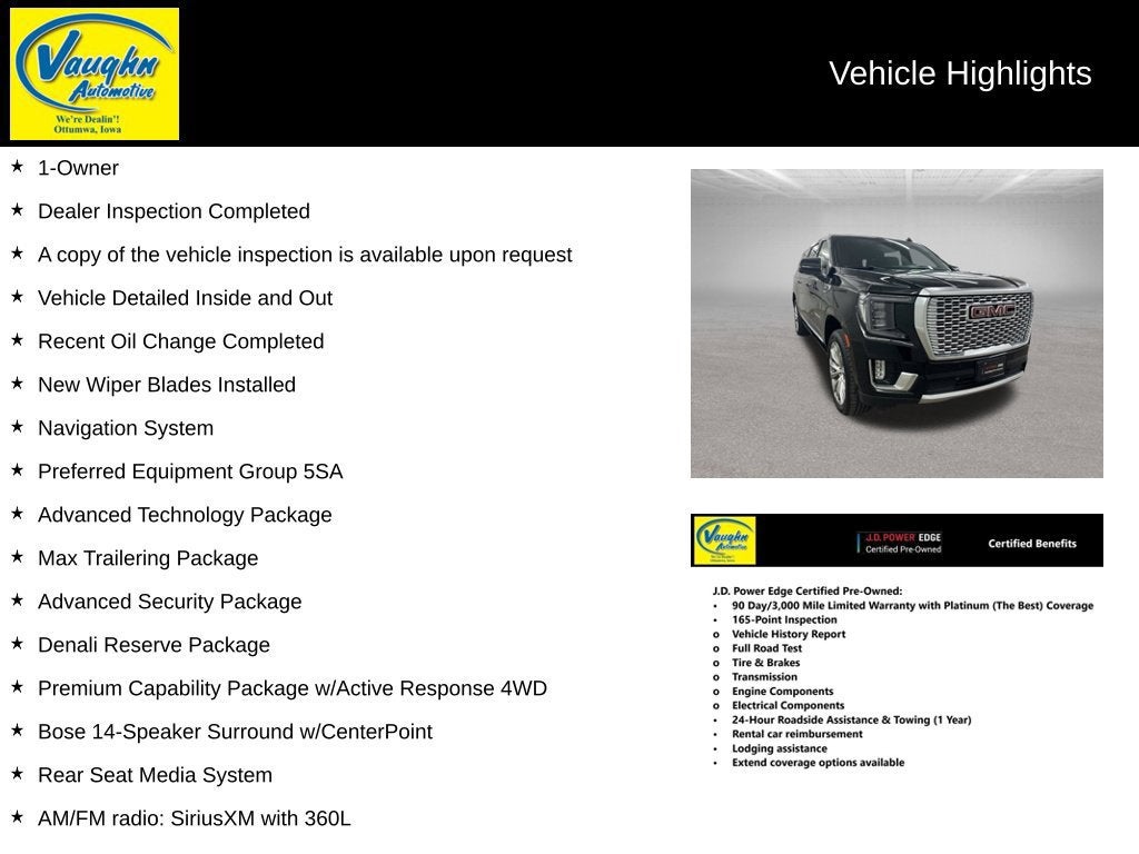 2023 GMC Yukon XL Denali