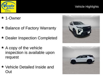 2025 Chevrolet Traverse RS