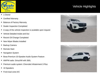 2023 Chevrolet Traverse RS