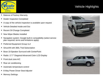 2025 Chevrolet Suburban Premier