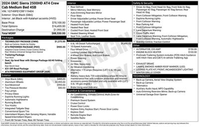 2024 GMC Sierra 2500 HD AT4