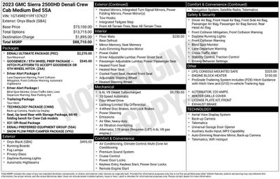 2023 GMC Sierra 2500 HD Denali